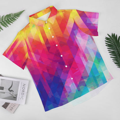 Men's Fashion Casual Printed Short Sleeve Shirts 2306101734