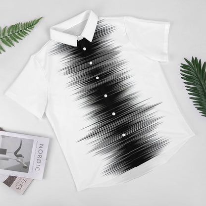 Men's Fashion Casual Printed Short Sleeve Shirts 2306102197