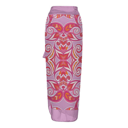 Fashion Printed One Piece Swimsuit And Cover Up 2305104421