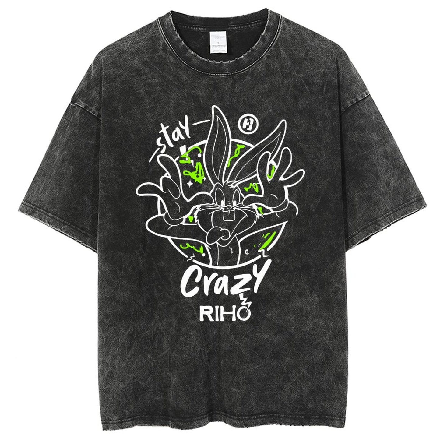 Unisex Vintage Solid Wash T-Shirts 2305103529