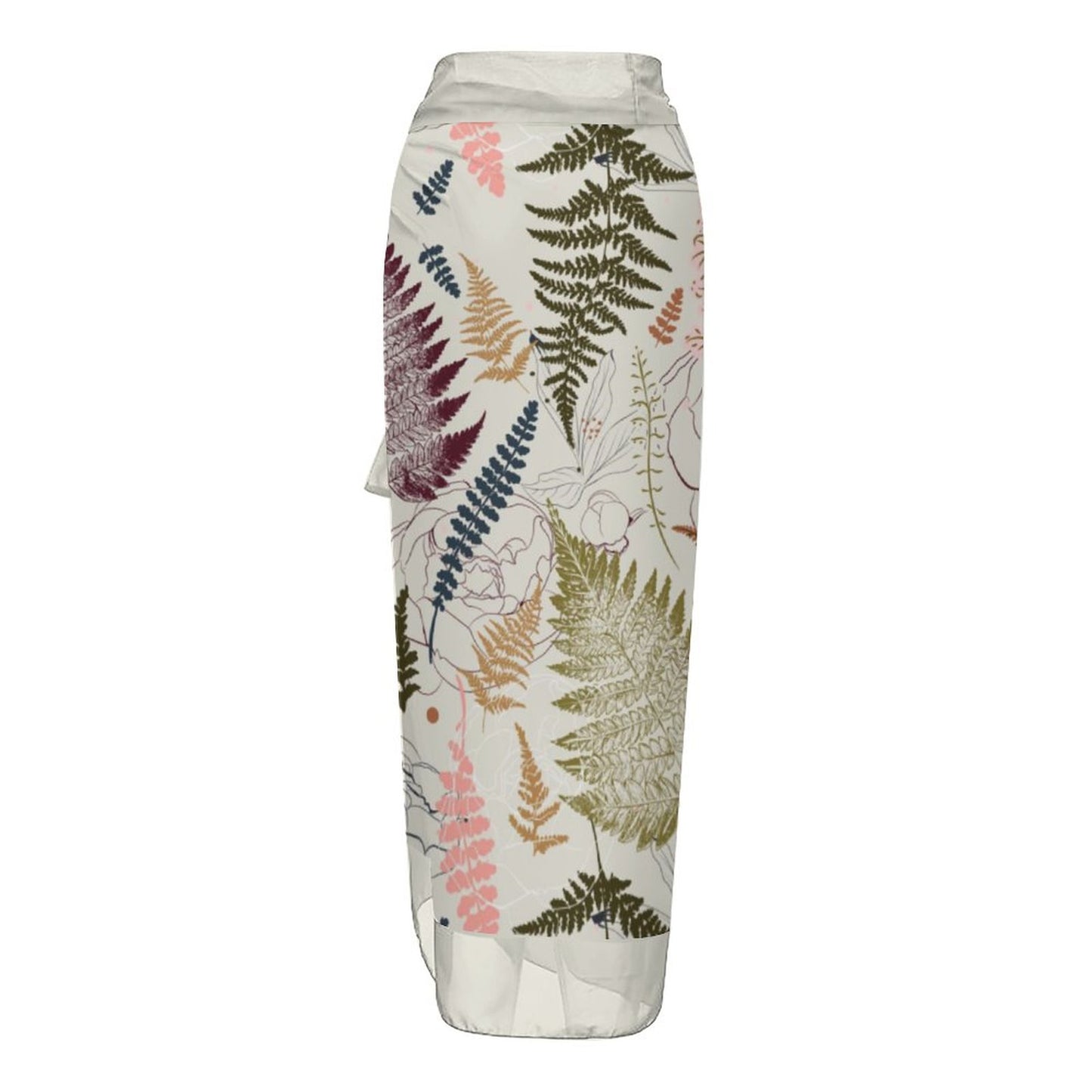 Casual Printed One-Piece Swimsuit And Cover Up 2305102674