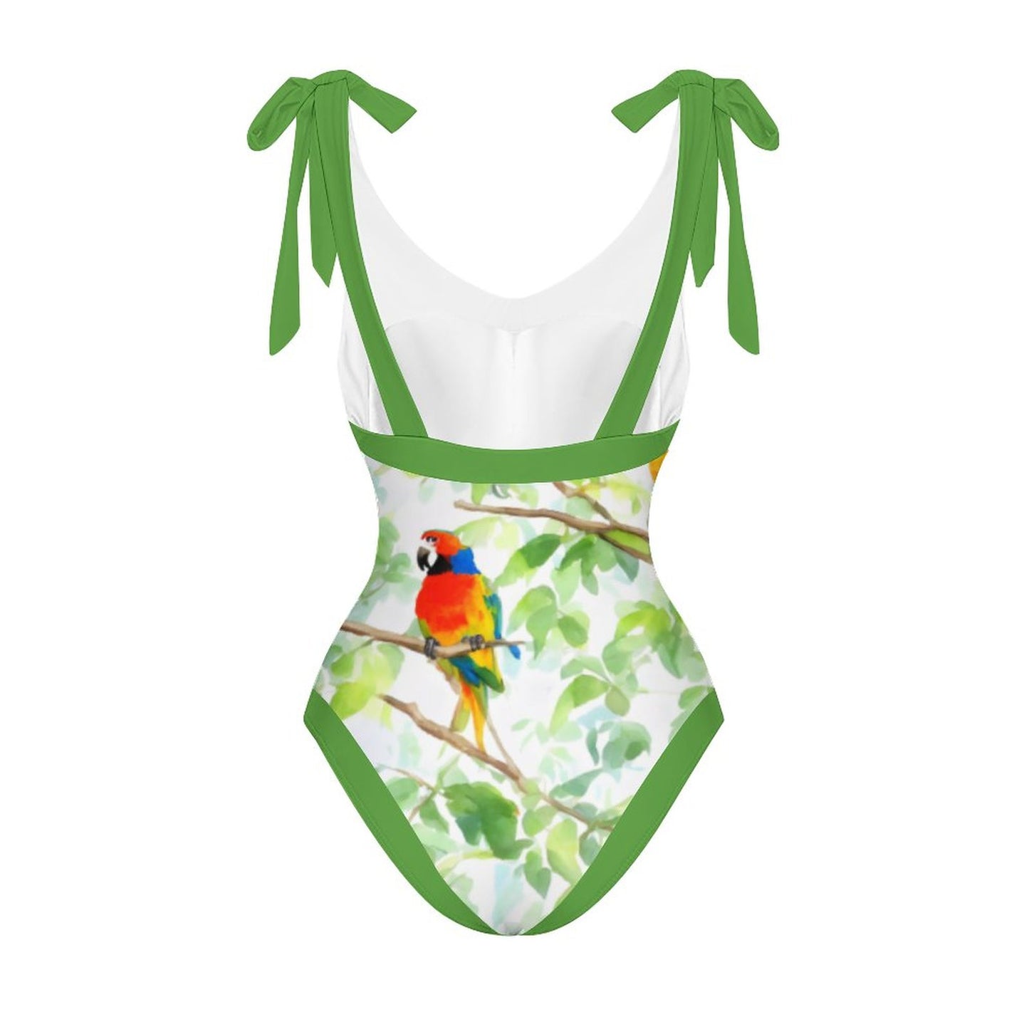 Casual Printed One-Piece Swimsuit And Cover Up 2305102391