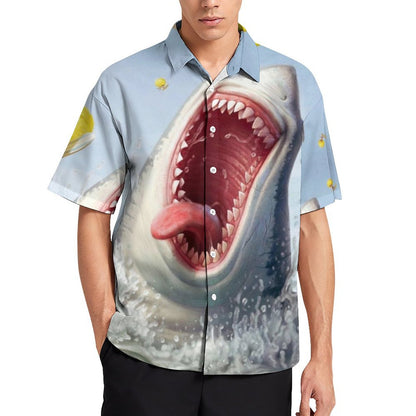 Men's Hawaiian Print Resort Shirt 2304108670