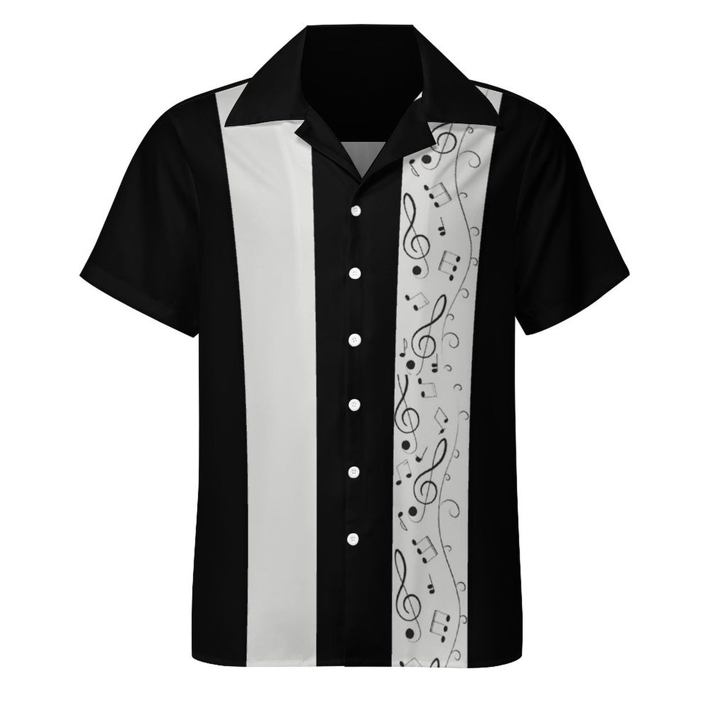 Men's Hawaiian Print Casual Shirt 2304108621