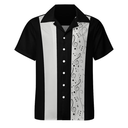Men's Hawaiian Print Casual Shirt 2304108621