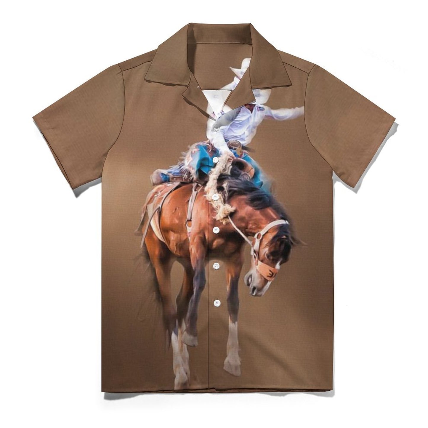 Men's Hawaiian Casual Short Sleeve Shirt 2305101804