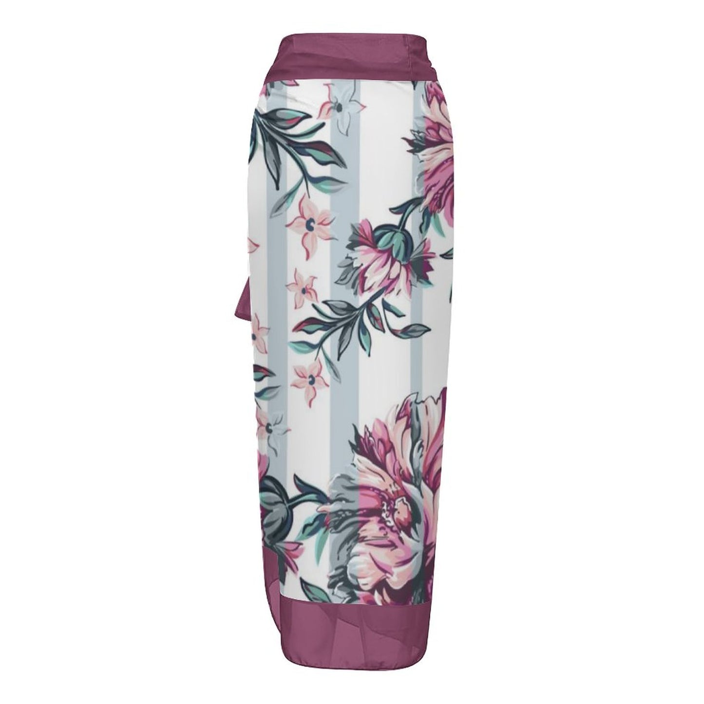 Fashion Printed One-Piece Swimsuit And Cover Up 2305104402
