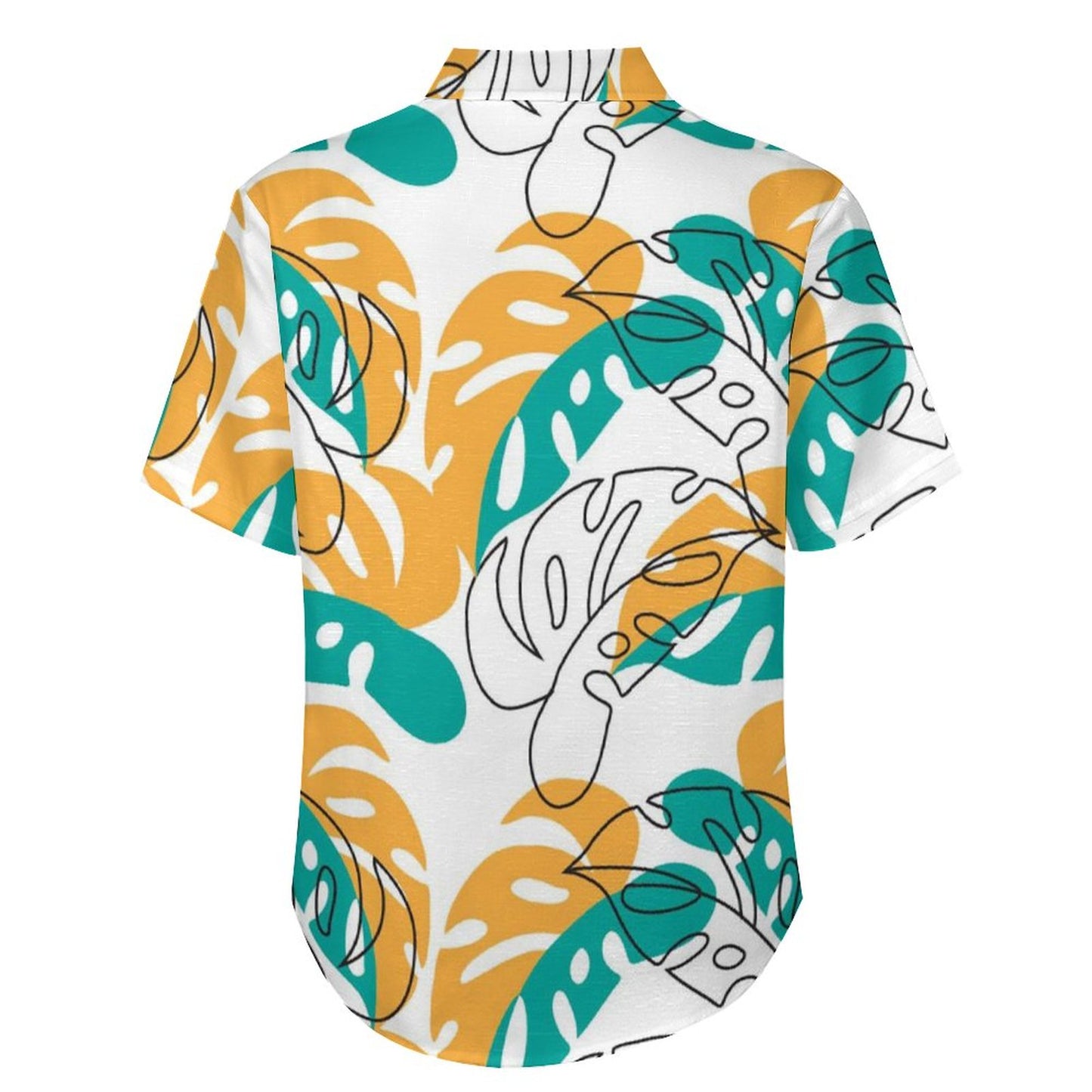 Men's Botanical Print Vacation Hawaiian Shirt 2306104583