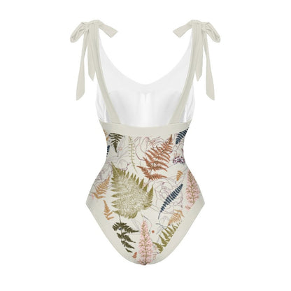 Casual Printed One-Piece Swimsuit And Cover Up 2305102674