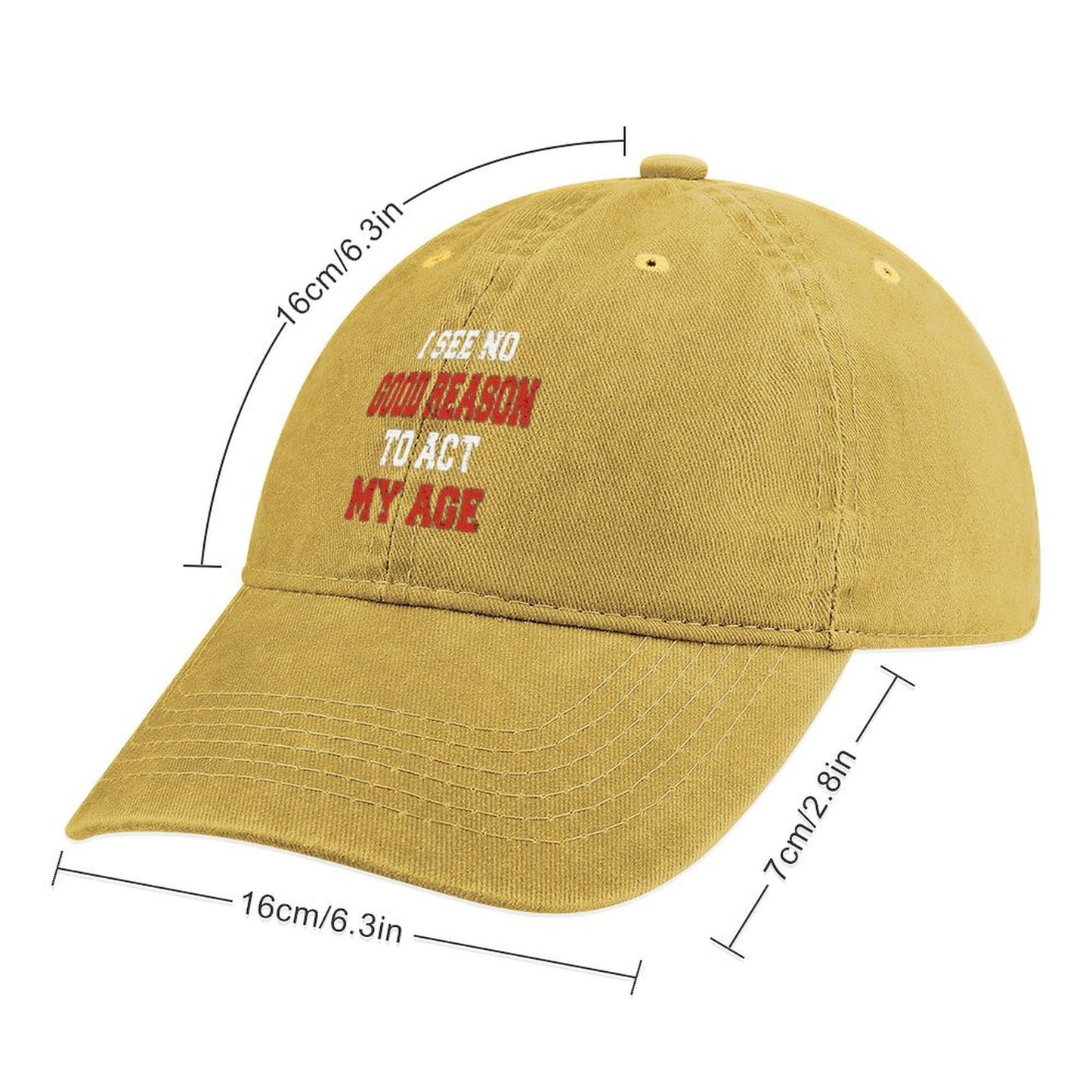 JOC Washed Denim Baseball Cap 2305102806