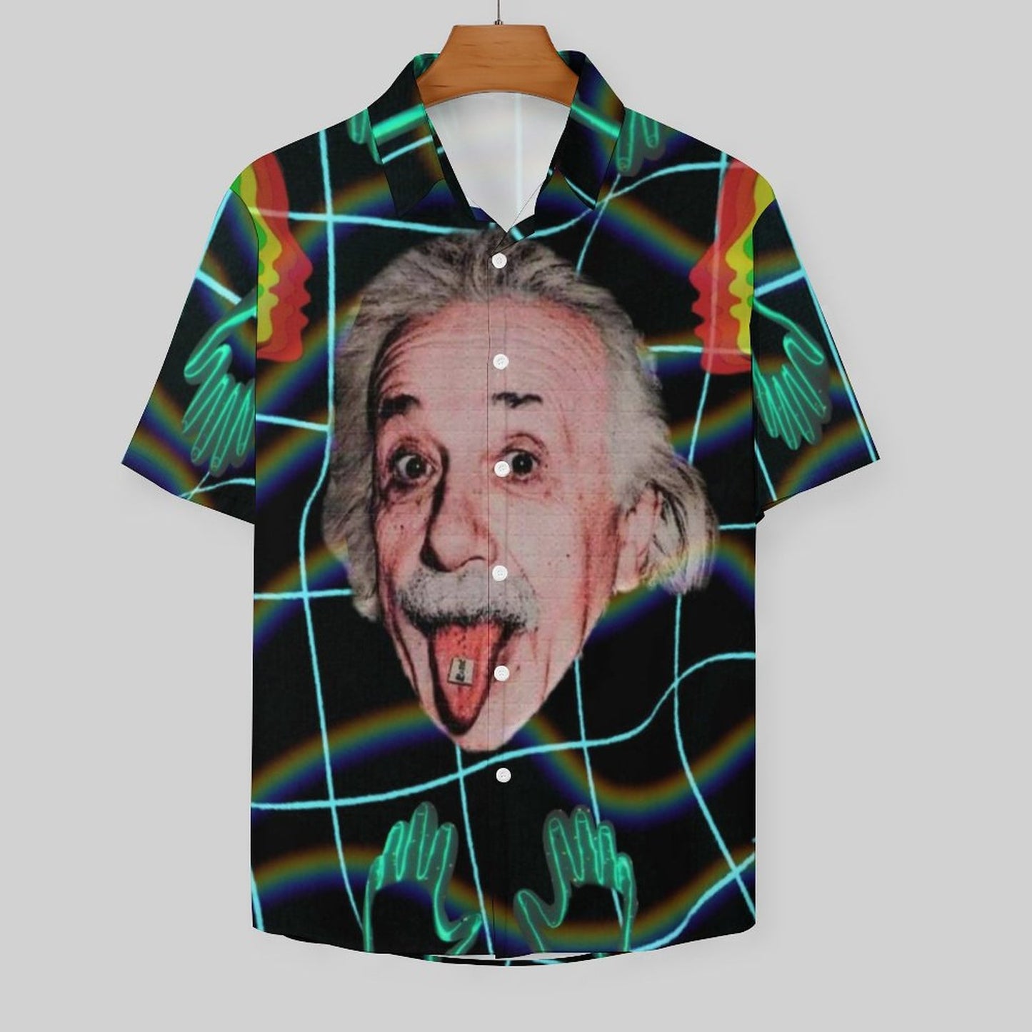 Men's Fashion Casual Printed Short Sleeve Shirts 2306104357
