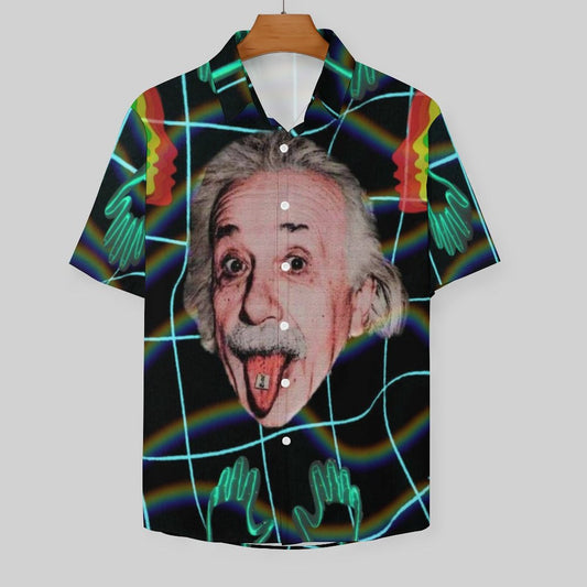 Men's Fashion Casual Printed Short Sleeve Shirts 2306104357