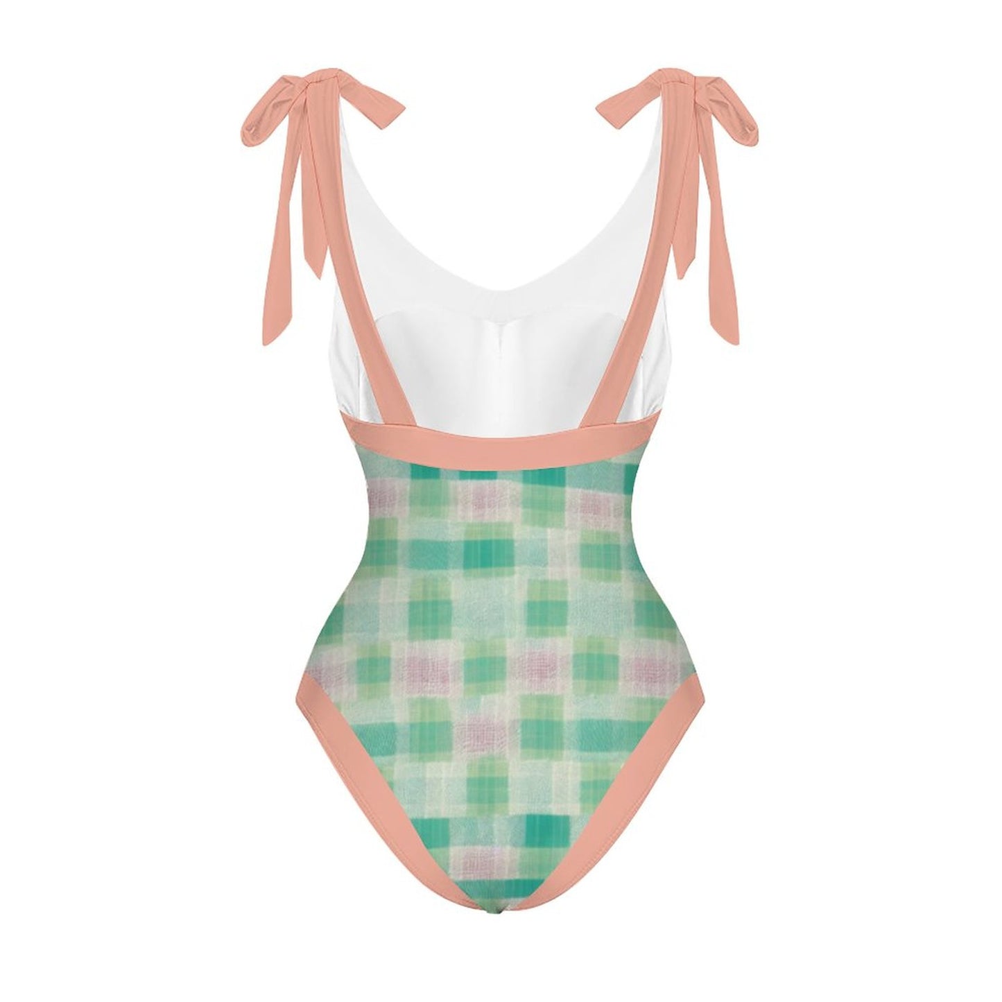 Casual Printed One-Piece Swimsuit And Cover Up 2305102680