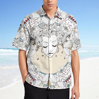 Men's Fashion Casual Printed Short Sleeve Shirts 2306101328