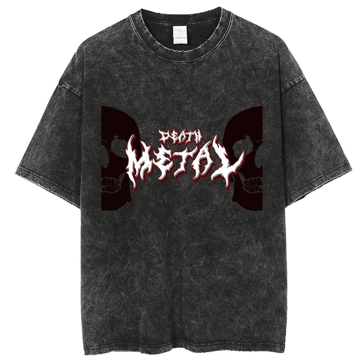 Unisex Vintage Solid Wash T-Shirts 2305102845