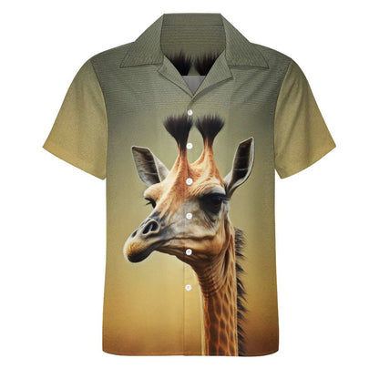 Men Hawaiian Casual Short Sleeve Shirt 2305105192