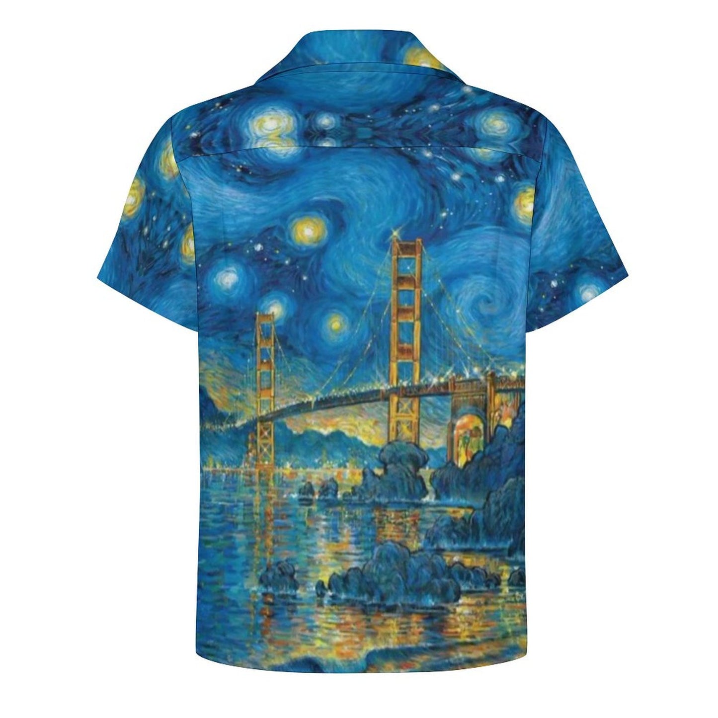 Men's Hawaiian Print Casual Shirt 2304105717
