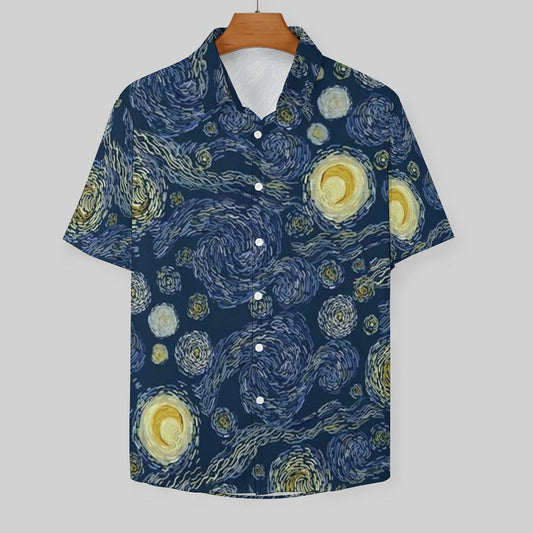 Men's Hawaiian Print Resort Shirt 2305101771