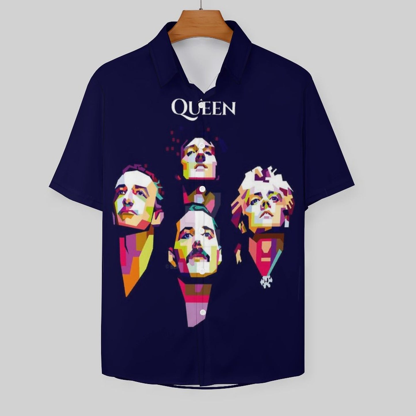 Men's Fashion Casual Printed Short Sleeve Shirts 2306102220