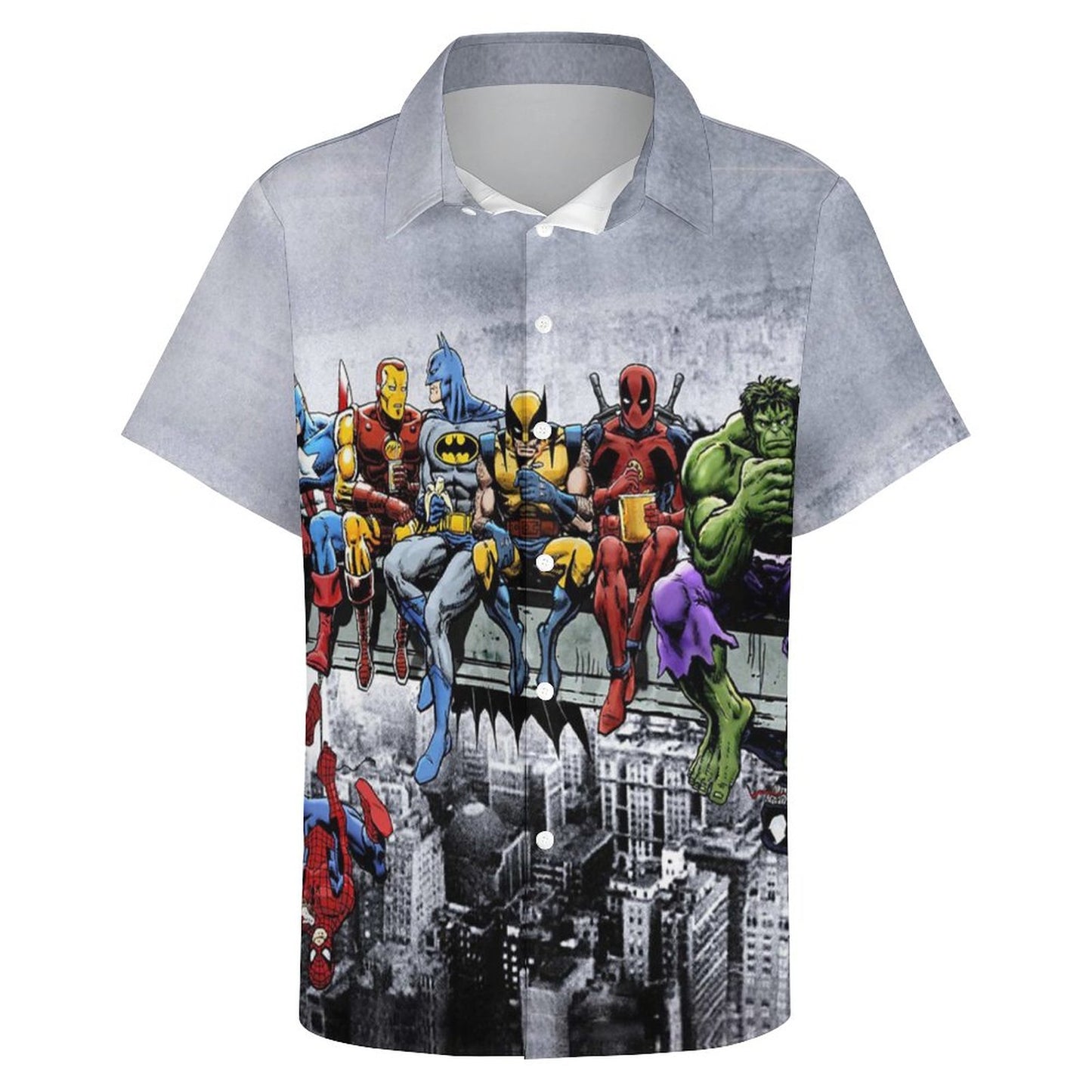 Men's Fashion Casual Printed Short Sleeve Shirts 2306104354