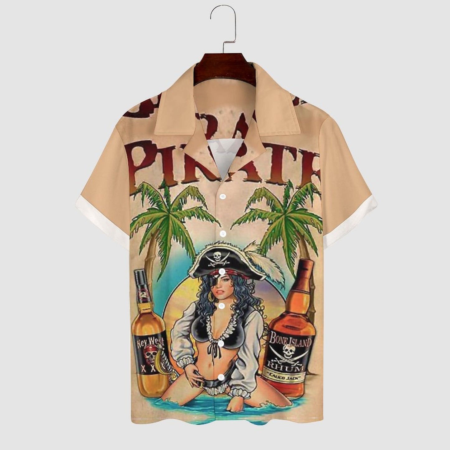 Men's Hawaiian Casual Short Sleeve Shirt 2305102625