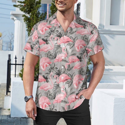 Men's Hawaiian Casual Short Sleeve Shirt 2305102381