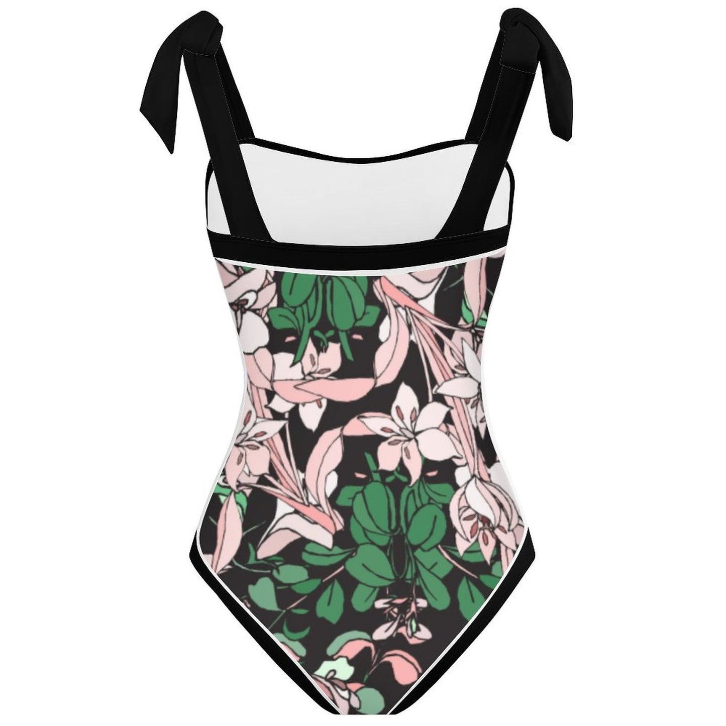 Fashion Printed One Piece Swimsuit And Cover Up 2305105318