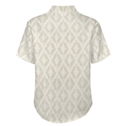 Men's Hawaiian Print Lapel Shirt 2304103746