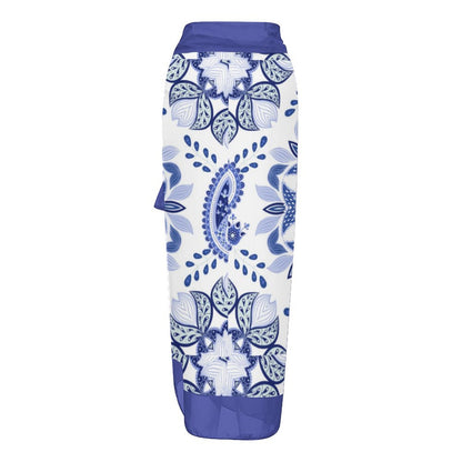 Casual Printed One Piece Swimsuit And Cover Up 2305106053