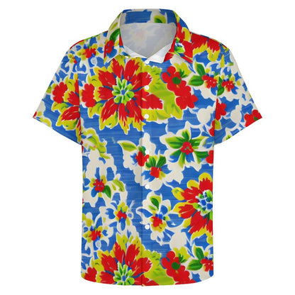 Men's Fashion Casual Printed Short Sleeve Shirts 2306101738