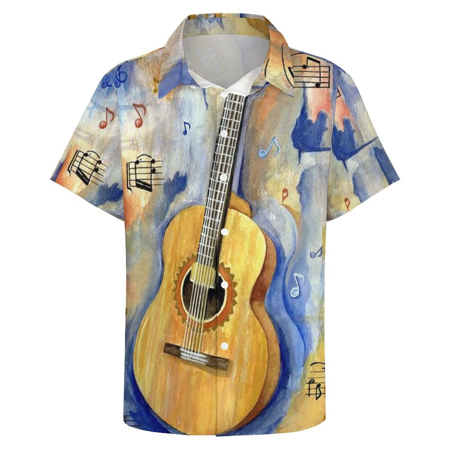 Men's Hawaiian Print Resort Shirt 2305102025