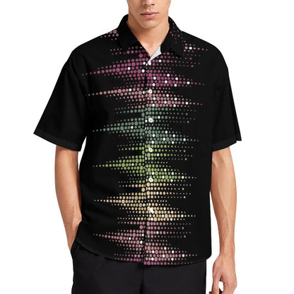 Men's Fashion Casual Printed Short Sleeve Shirts 2306102196