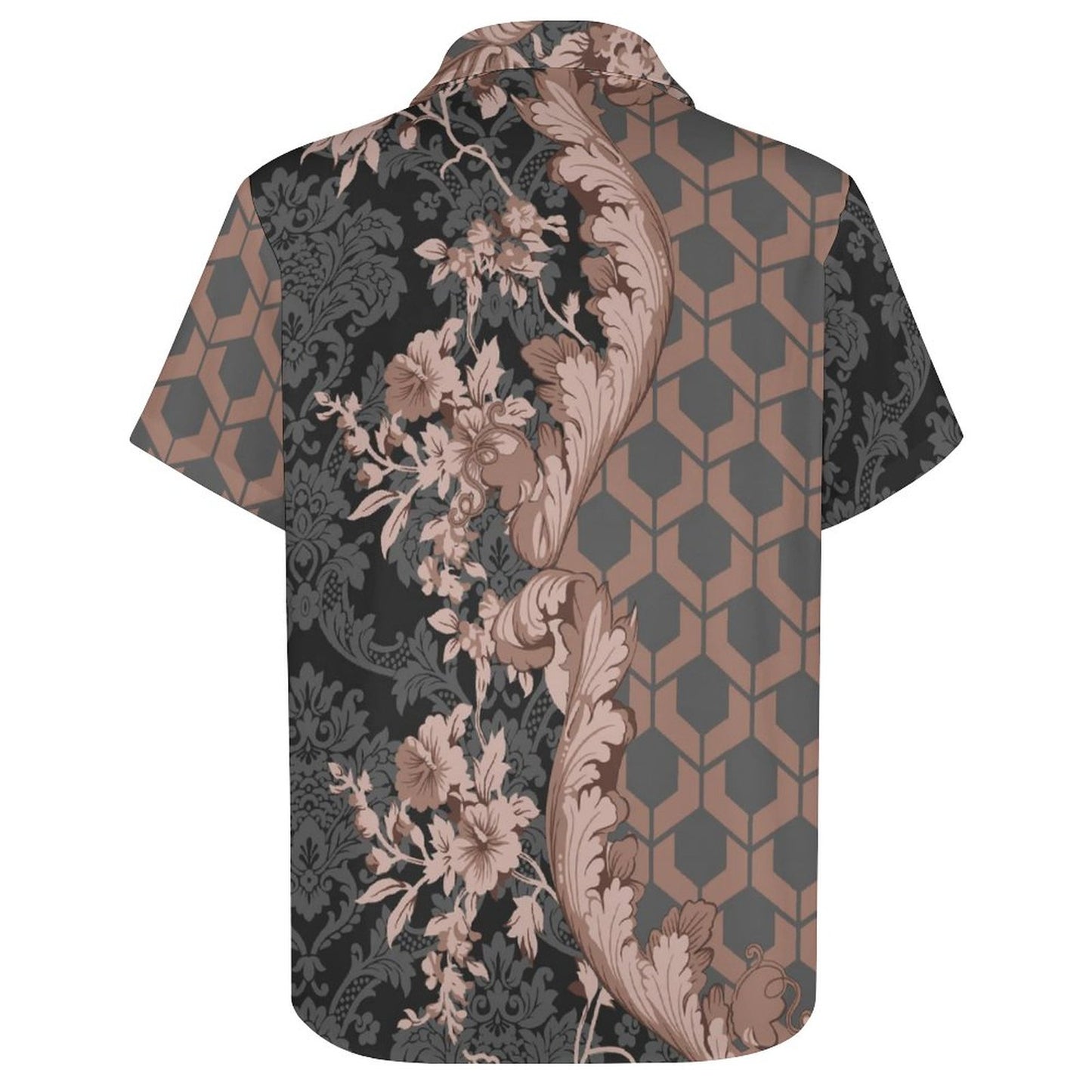 Men's Fashion Casual Printed Short Sleeve Shirts 2306101115