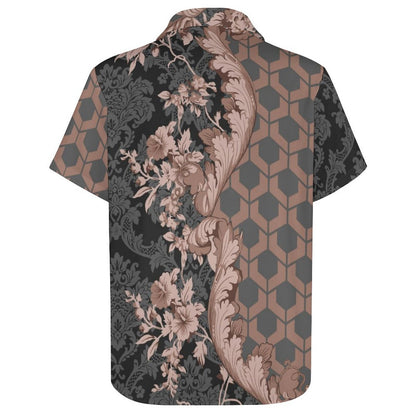 Men's Fashion Casual Printed Short Sleeve Shirts 2306101115