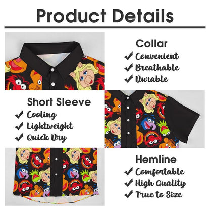 Men's Hawaiian Casual Short Sleeve Shirt 2306104360