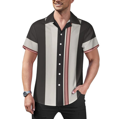 Men's Hawaiian Print Casual Shirt 2304107495