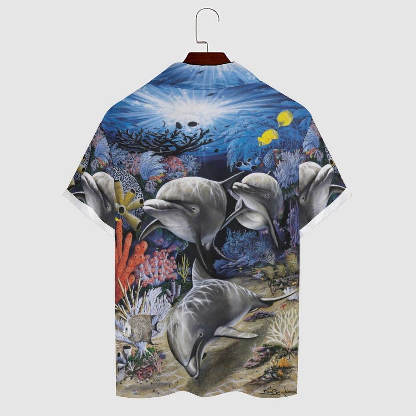 Men Hawaiian Casual Short Sleeve Shirt 2305106246