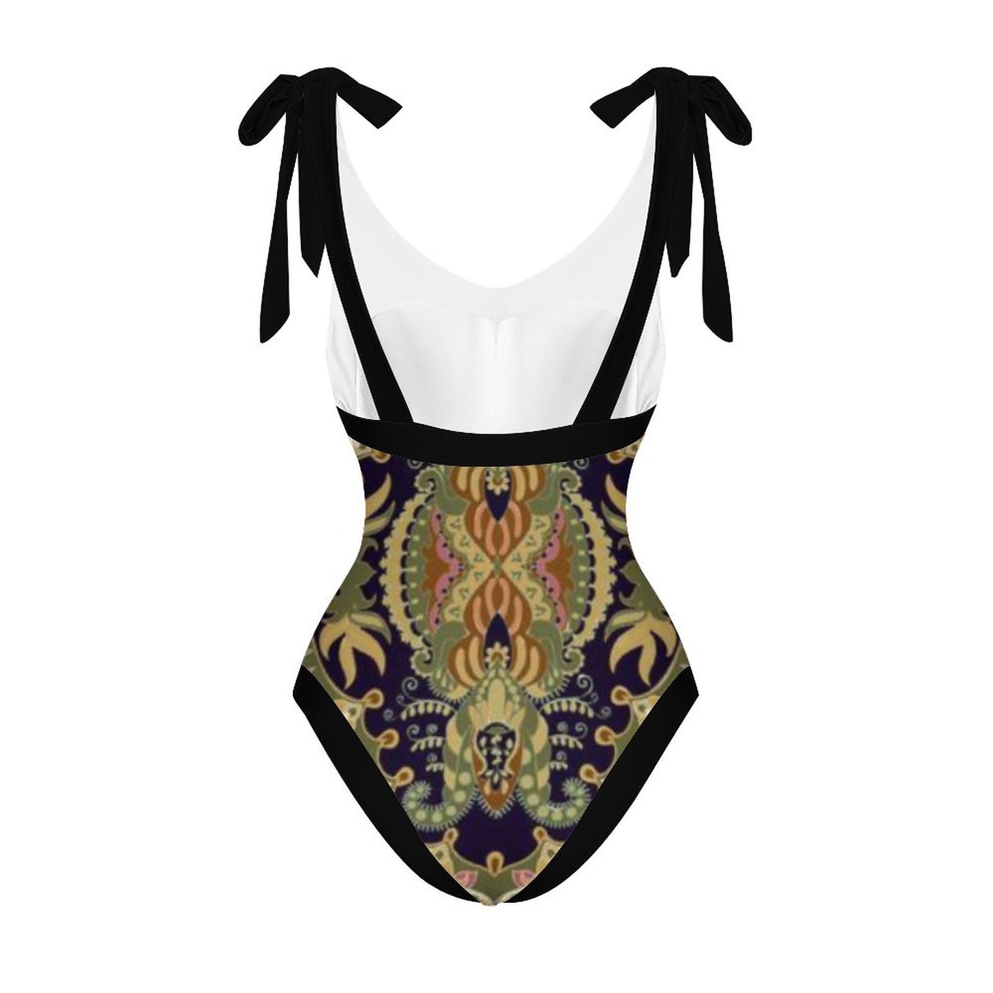 Casual Printed One-Piece Swimsuit And Cover Up 2305102661