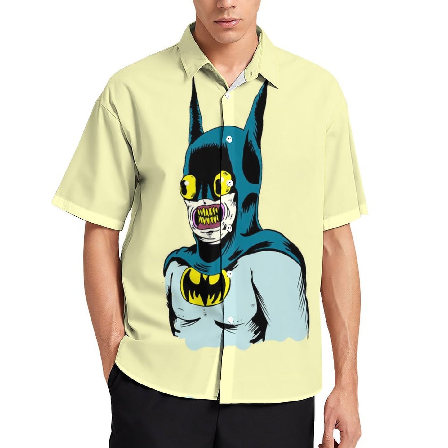 Men's Fashion Casual Printed Short Sleeve Shirts 2306104382