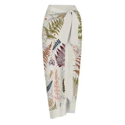 Casual Printed One-Piece Swimsuit And Cover Up 2305102674