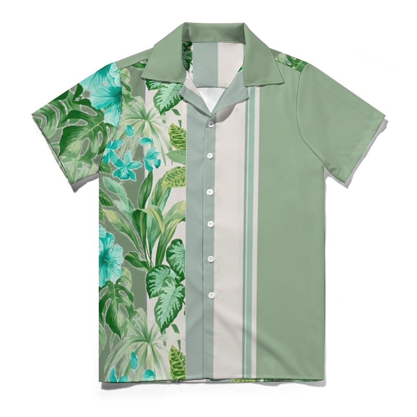 Men's Hawaiian Print Casual Shirt 2304106951