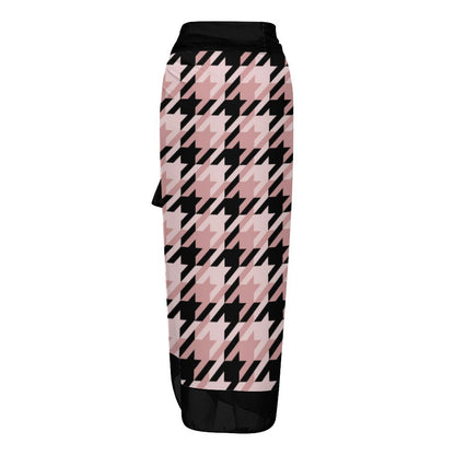 Fashion Printed One Piece Swimsuit And Cover Up 2305104455