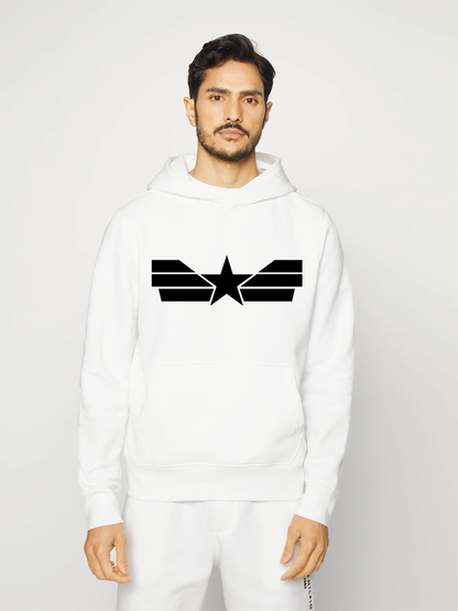 Unisex Fashion Casual Marvel Super Hero Printed Hoodie