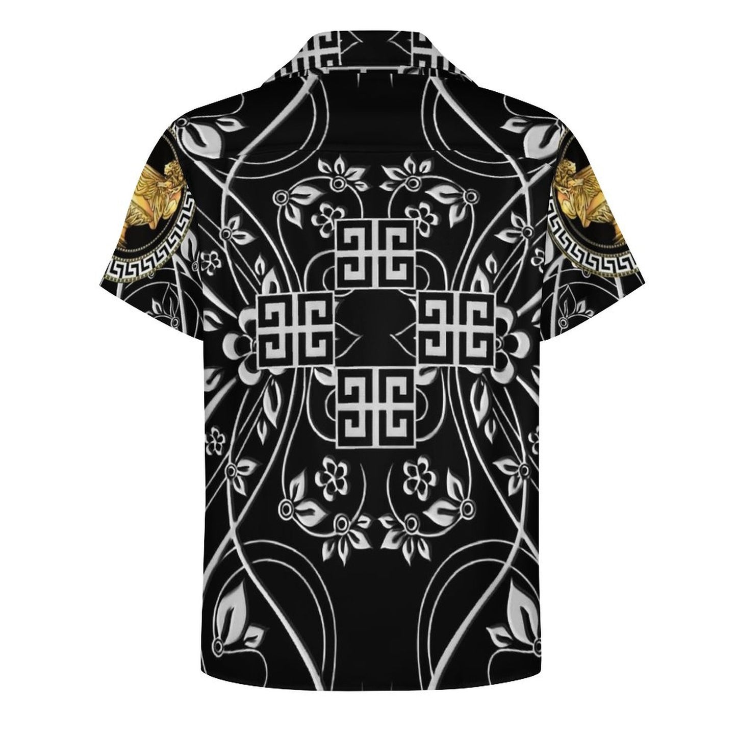 Men Hawaiian Casual Short Sleeve Shirt 2306100032