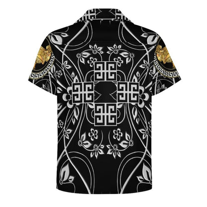 Men Hawaiian Casual Short Sleeve Shirt 2306100032