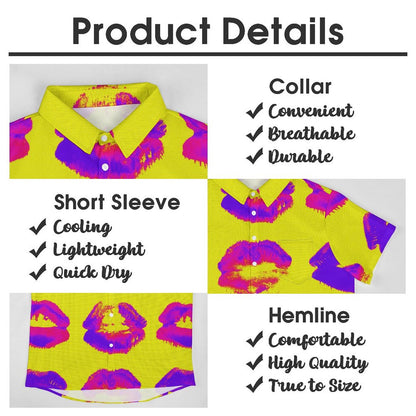 Men's Hawaiian Casual Short Sleeve Shirt 2306105792