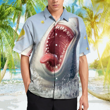 Men's Hawaiian Print Resort Shirt 2304108670