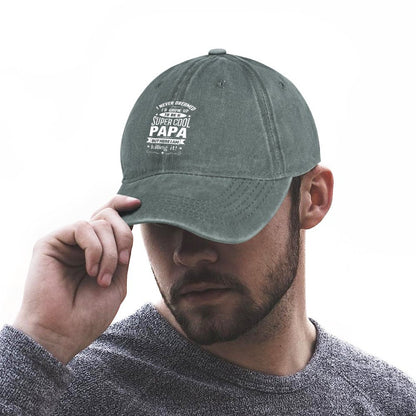 JOC Washed Denim Baseball Cap 2305102547