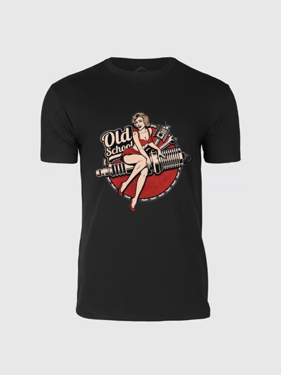 Unisex Round Neck Casual Printed Short Sleeve T-Shirt