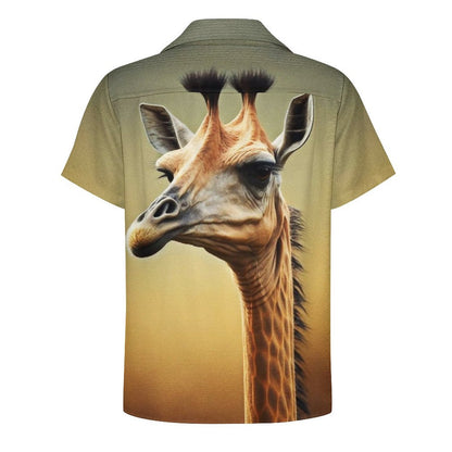 Men Hawaiian Casual Short Sleeve Shirt 2305105192